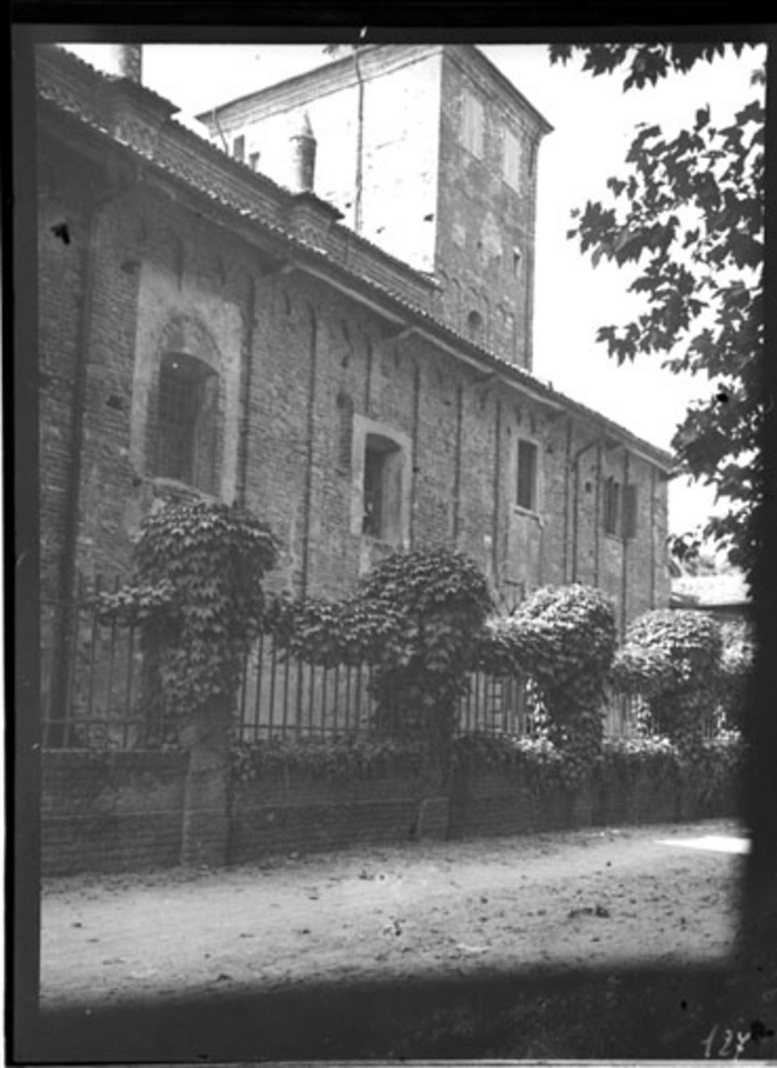 Paolo Verzone,  Sezzadio - Abbazia di S. Giustina, esterno