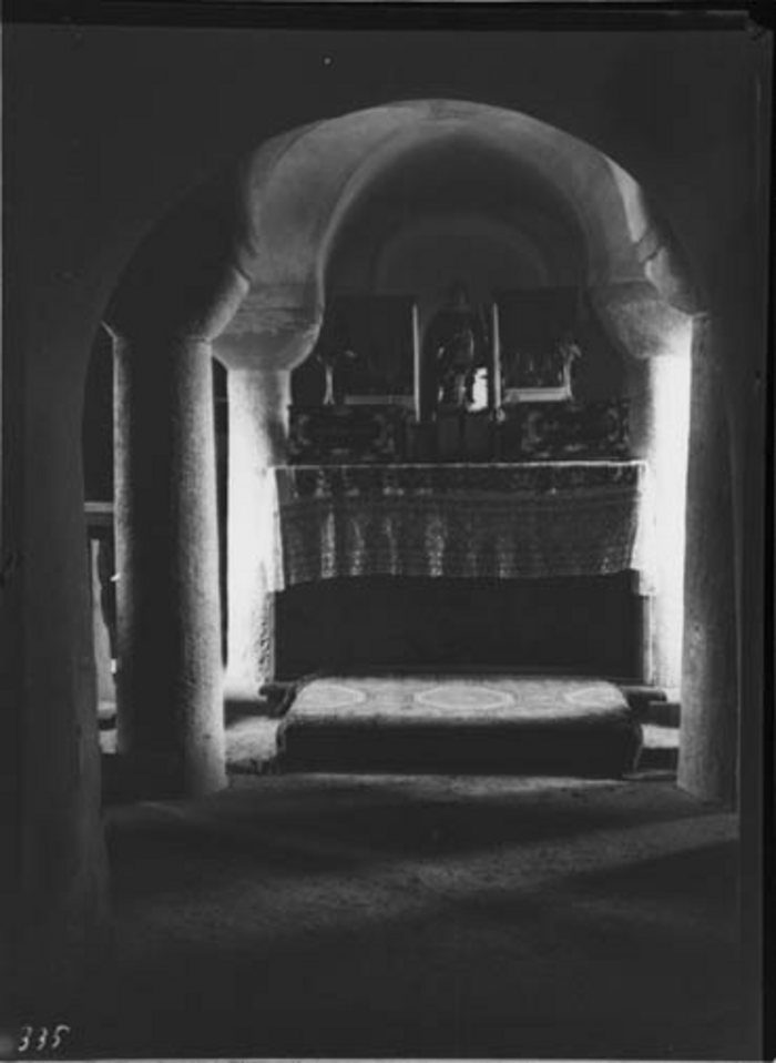 Paolo Verzone, Non identificato, chiesa, interno