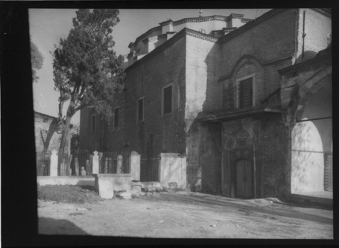 Paolo Verzone,  Istanbul - Chiesa dei SS. Sergio e Bacco, esterno