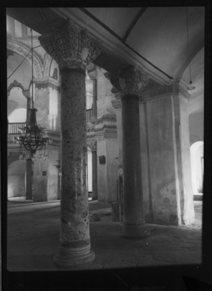 Paolo Verzone,  Istanbul - Chiesa dei SS. Sergio e Bacco, interno