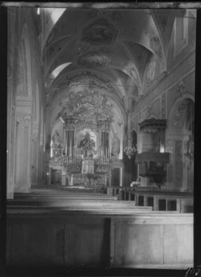 Paolo Verzone, Breolungi (Mondovì) - Pieve di S. Maria in Bredolo, interno