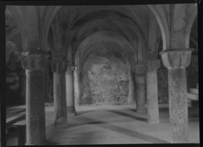 Paolo Verzone, Villanova (San Bonifacio) - Abbazia di S. Pietro, interno