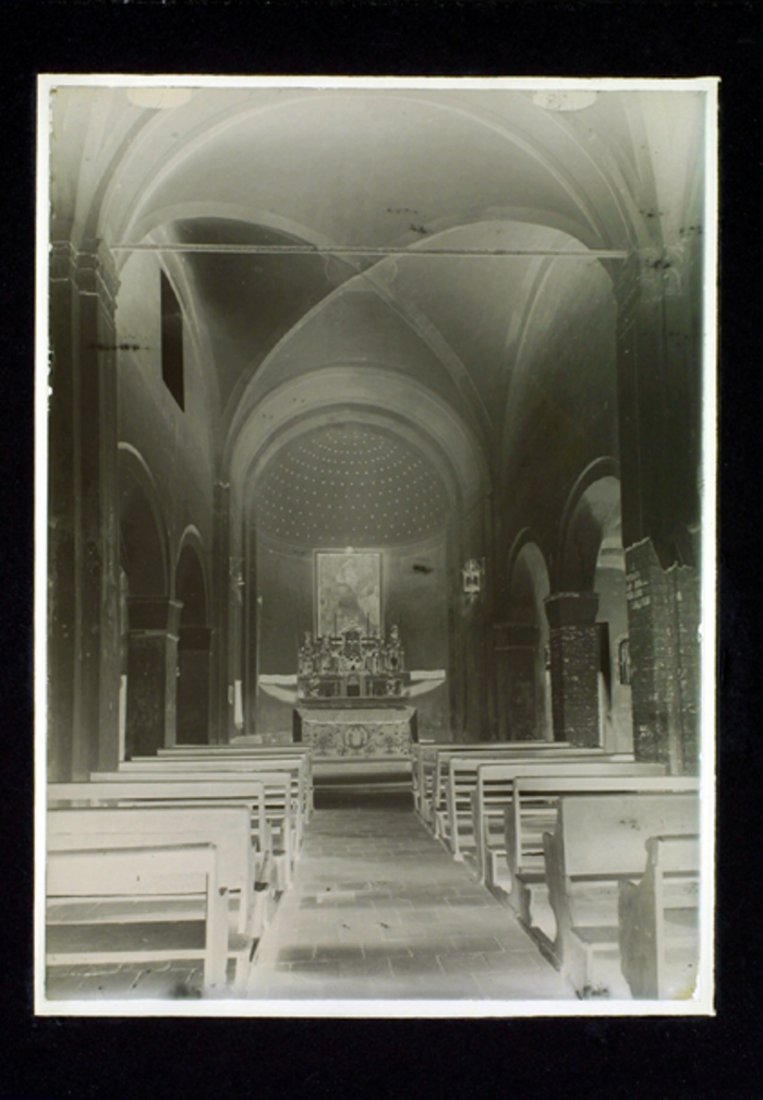 Paolo Verzone, Tronzano Vercellese - Chiesa di S. Pietro al Cimitero, interno