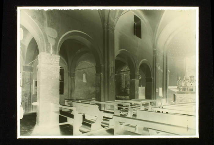 Paolo Verzone, Tronzano Vercellese - Chiesa di S. Pietro al Cimitero, interno