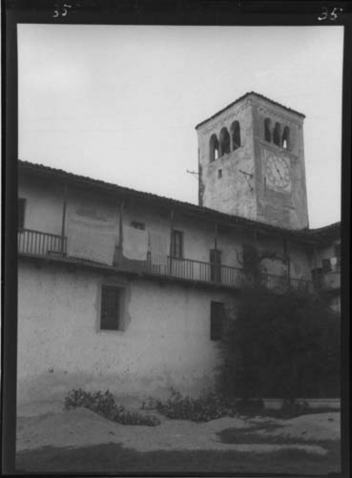 Paolo Verzone, Castelletto Cervo - Priorato cluniacense di S. Pietro alla Garella, esterno