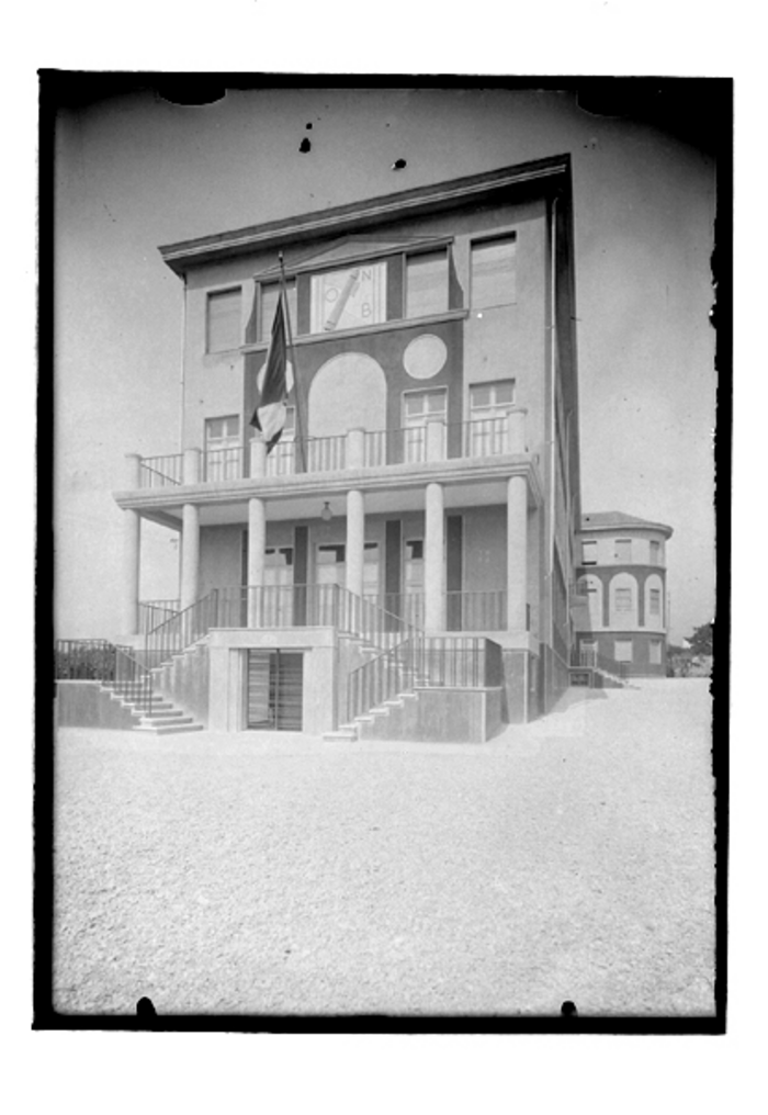 Paolo Verzone,  Loano - Colonia marina del Patronato Scolastico di Torino, esterno