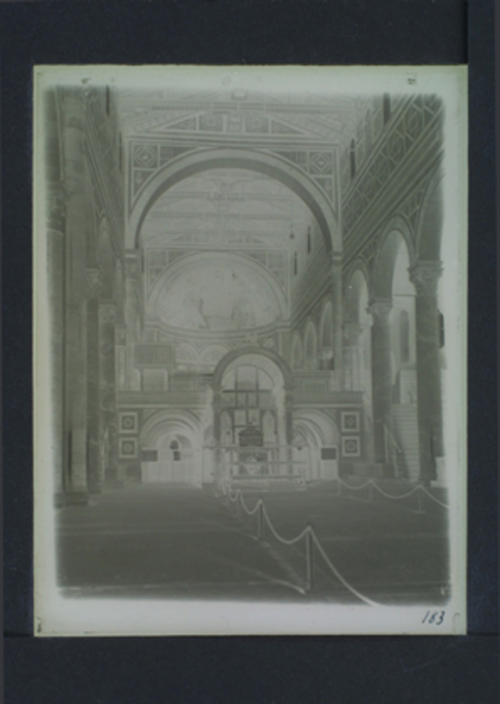 Paolo Verzone,  Firenze, San Miniato, interno