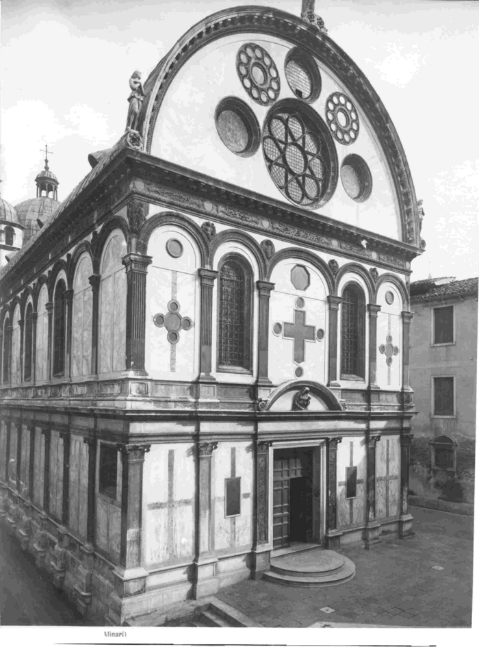 Venezia - Chiesa dei Miracoli. L' esterno