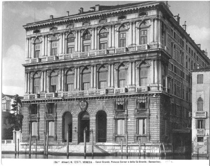 Venezia - Canal Grande. Palazzo Corner o della Ca' Grande