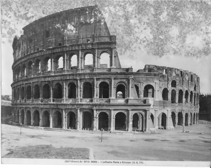 Roma - L' Anfiteatro Flavio o Colosseo (A.D. 72)