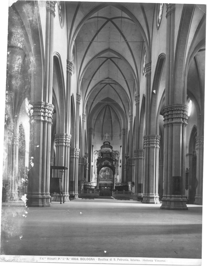 Bologna - Basilica di San Petronio. Interno