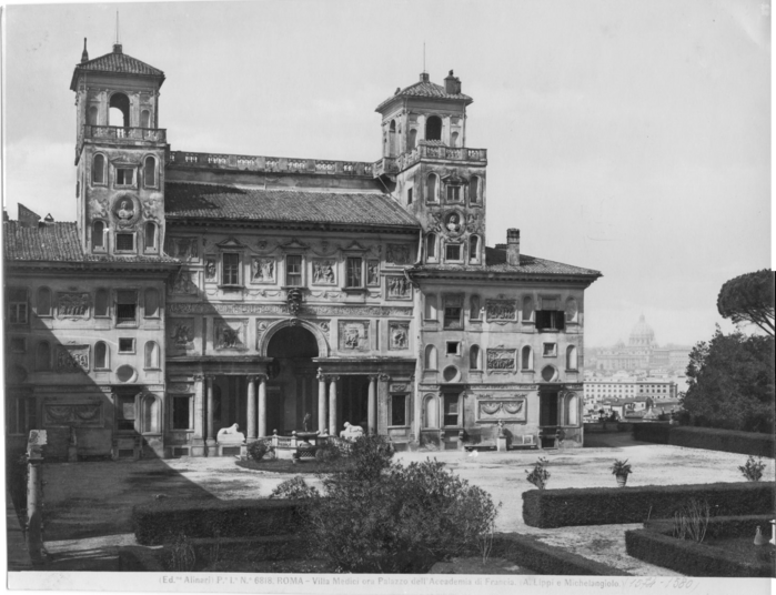 Roma - Villa Medici ora Palazzo dell' Accademia di Francia