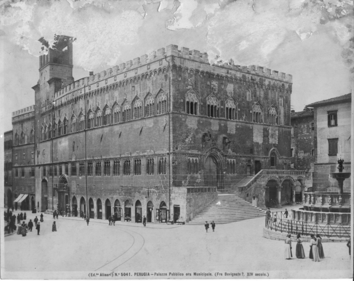 Perugia - Palazzo Pubblico ora Municipale.