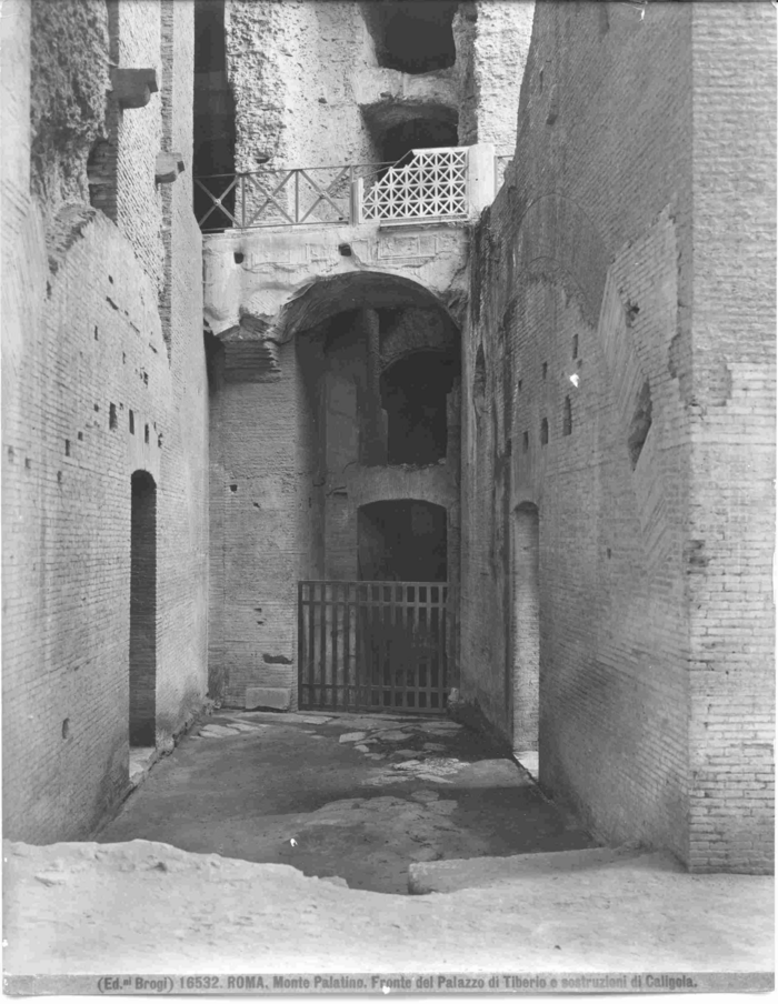 Roma - Monte Palatino. Salone del Palazzo di Settimio Severo