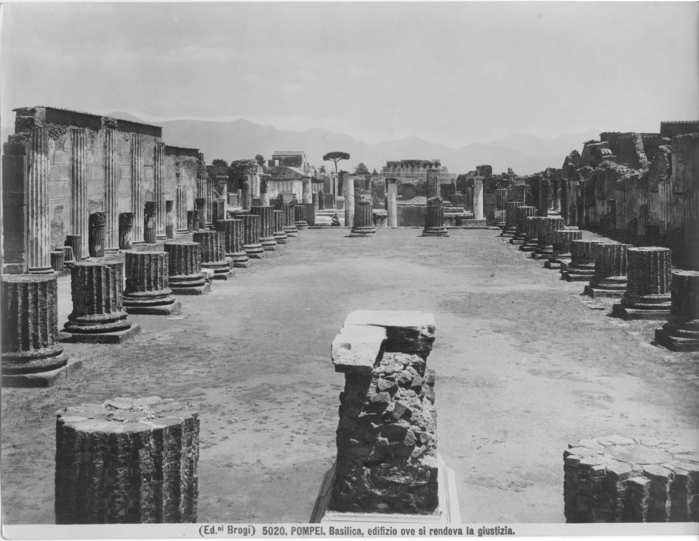 Pompei - Basilica, edifizio ove si rendeva la giustizia