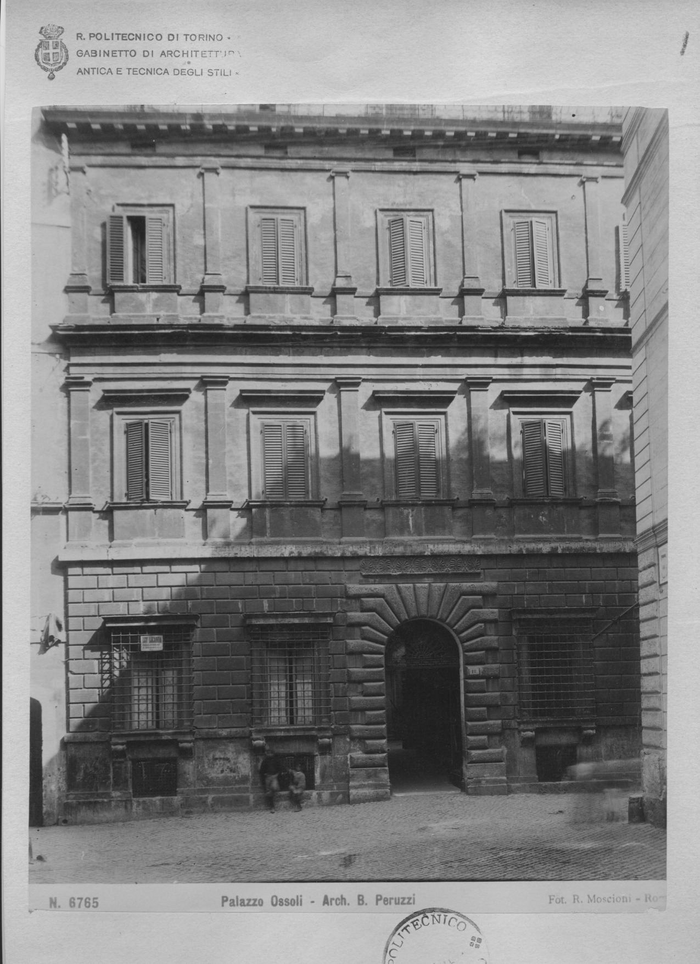 Palazzo Ossoli - Arch. B. Peruzzi