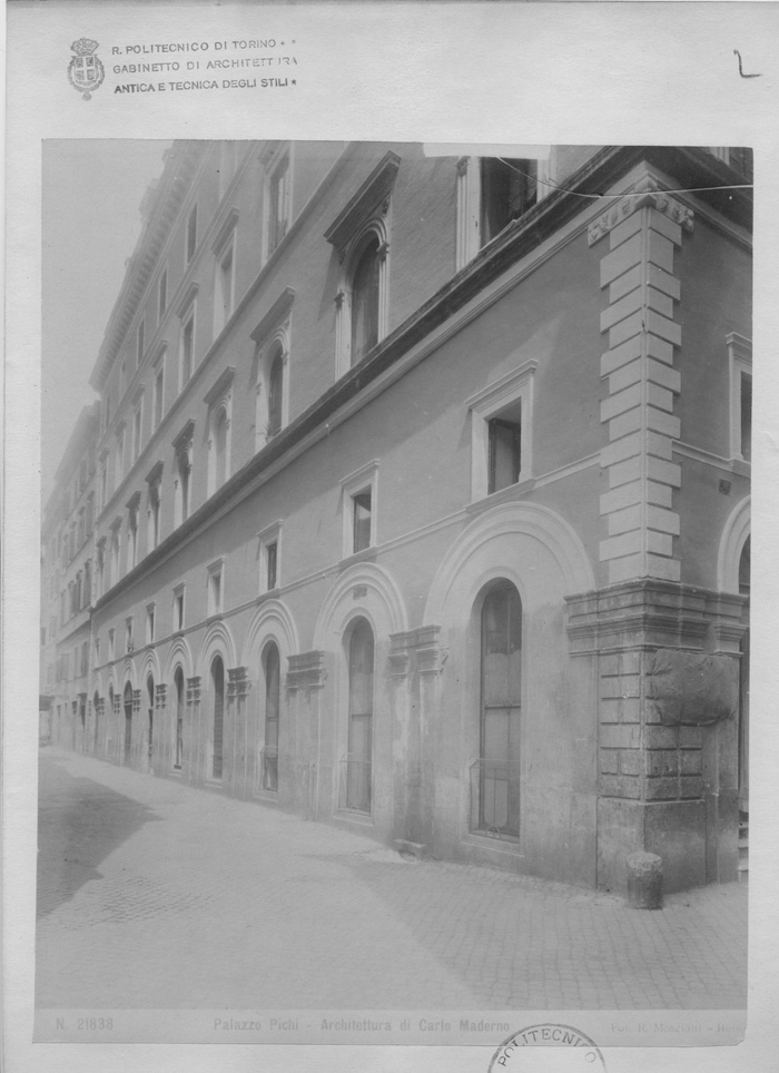 Palazzo Pichi - Architettura di Carlo Maderno