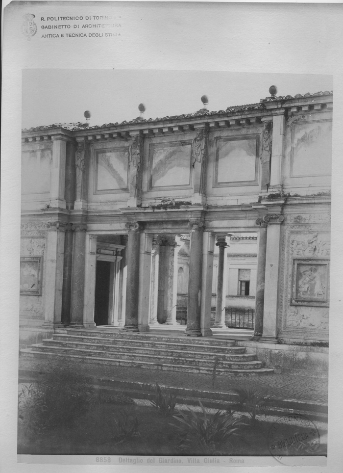 Dettaglio del Giardino, Villa Giulia - Roma