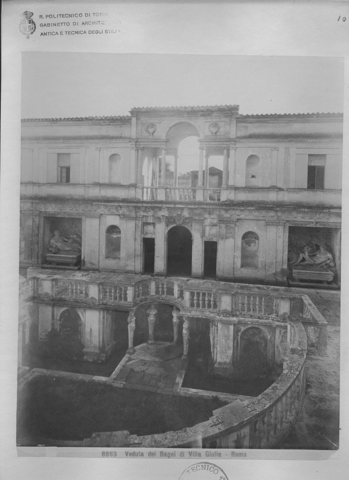 Veduta dei Bagni di Villa Giulia - Roma