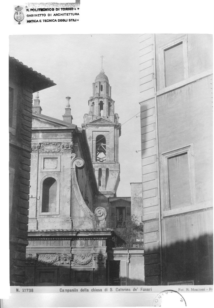 Campanile della chiesa di S. Caterina de' Funari