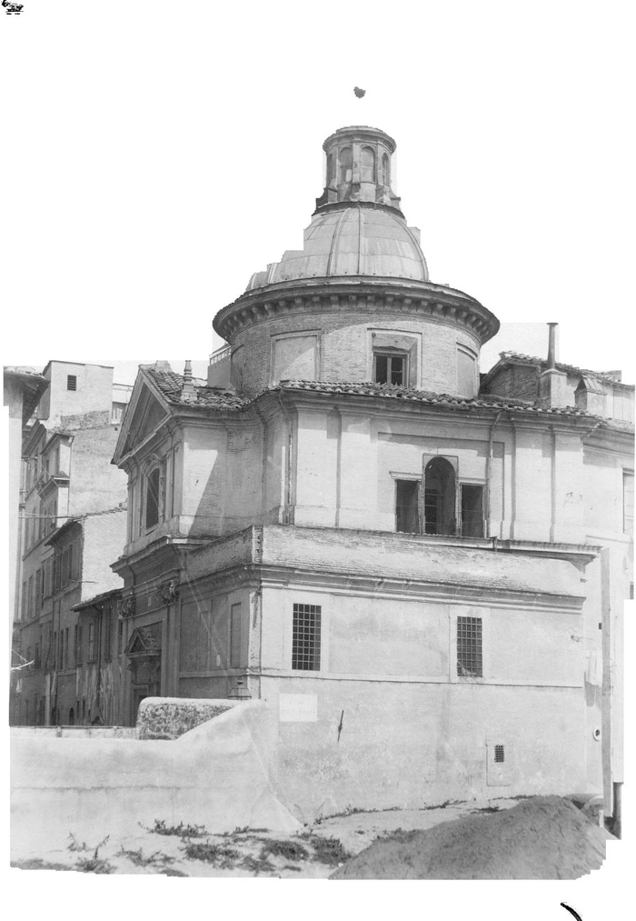 Cupola esterna, Chiesa di S. Eligio - Roma