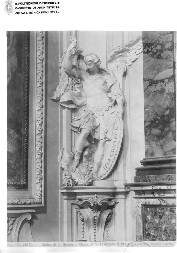 Statua di S. Michele - Chiesa di S. Francesco di Paola