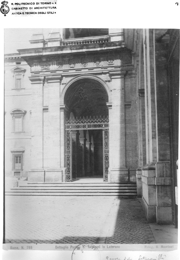 Dettaglio Portico S. Giovanni in Laterano