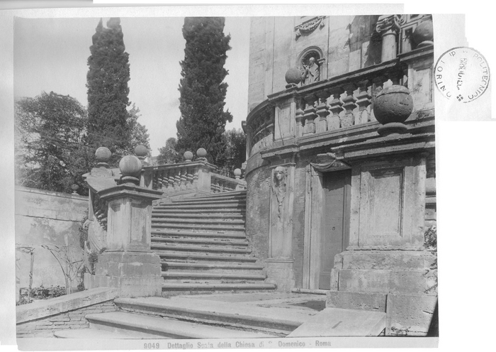 Dettaglio Scala della Chiesa di S. Domenico - Roma