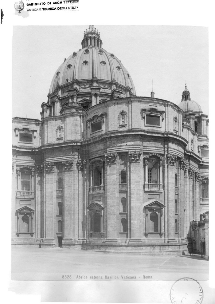 Abside esterna Basilica Vaticana - Roma