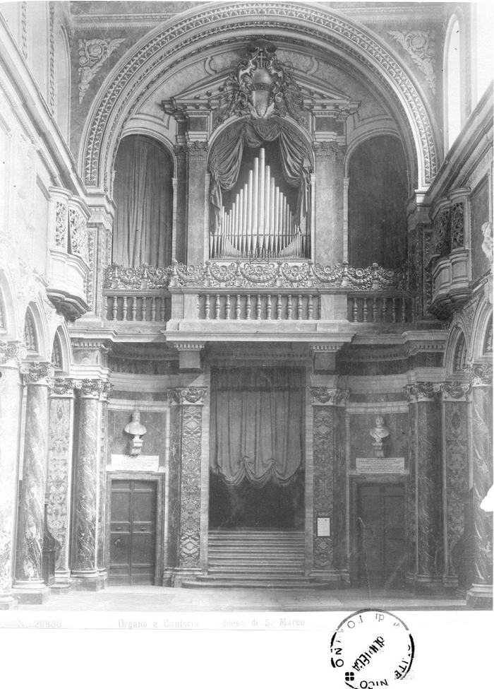 Organo e Cantoria - Chiesa di S. Marco