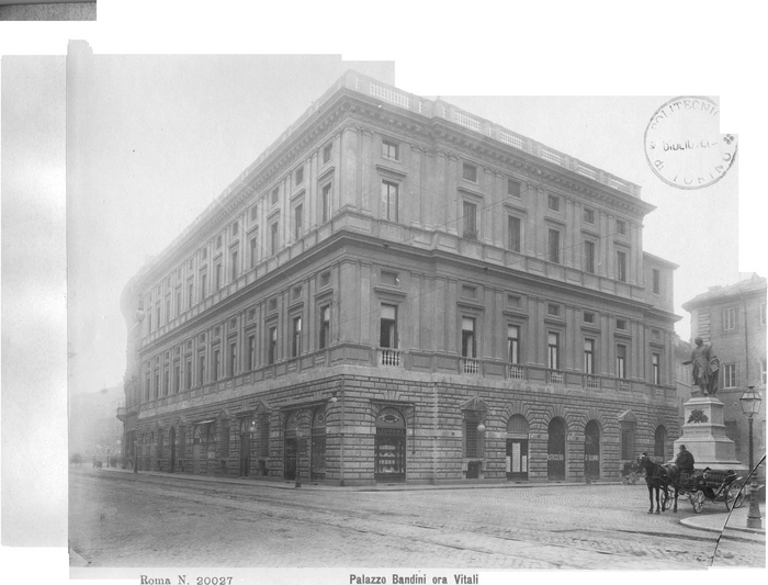 Palazzo Bandini ora Vitali - Roma