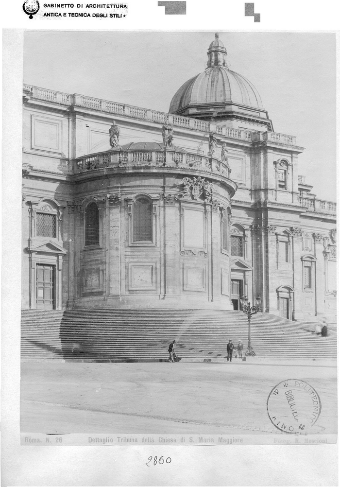 Dettaglio Tribuna della Chiesa di S. Maria Maggiore 