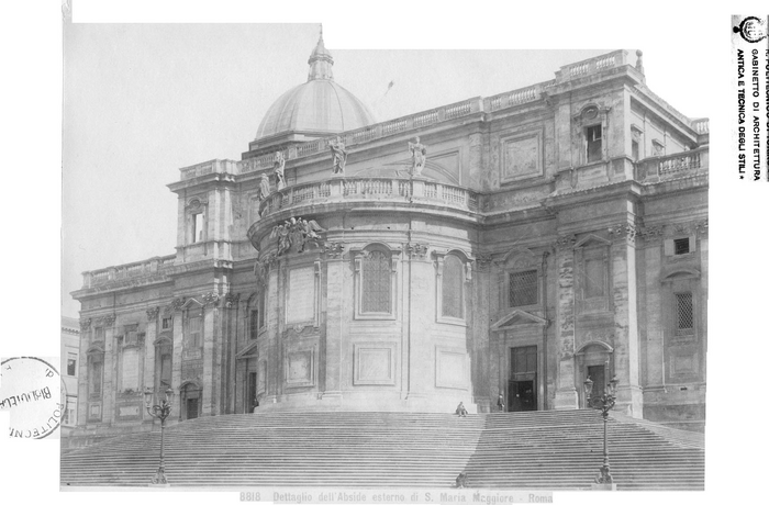 Dettaglio dell' Abside esterno di S. Maria Maggiore - Roma