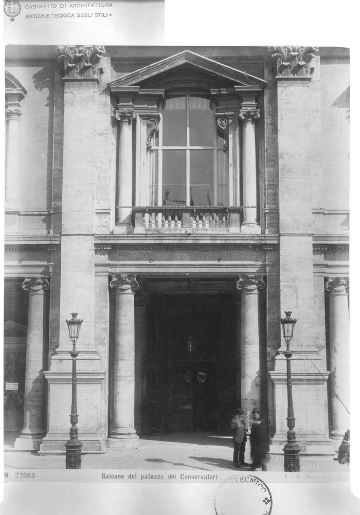 Balcone del palazzo dei Conservatori