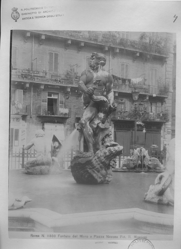 Fontana del Moro a  Piazza Navona 