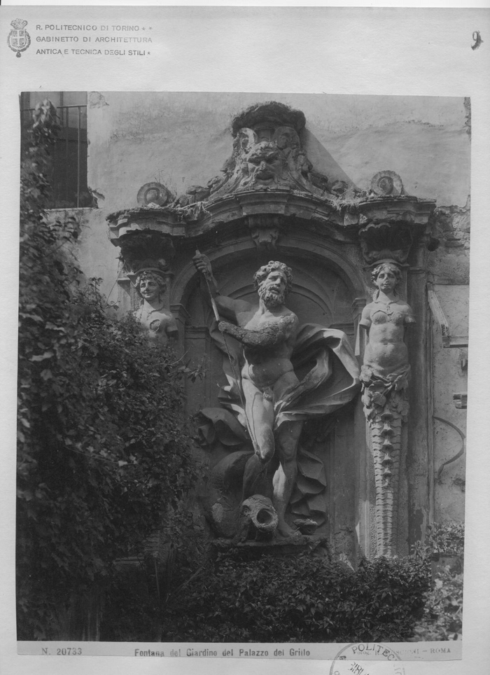 Fontana del Giardino del Palazzo del Grillo