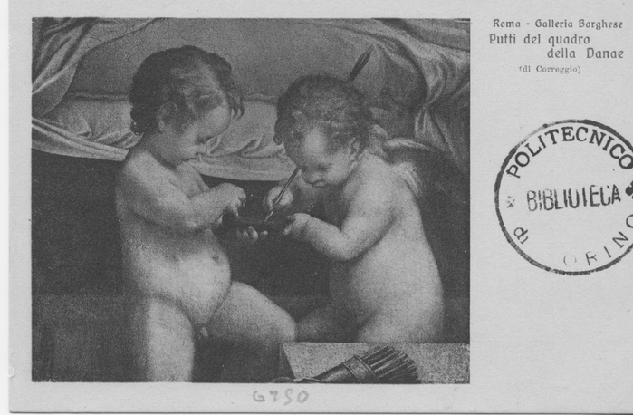 Putti del quadro della Danae (Correggio) - (Roma - Galleria Borghese)