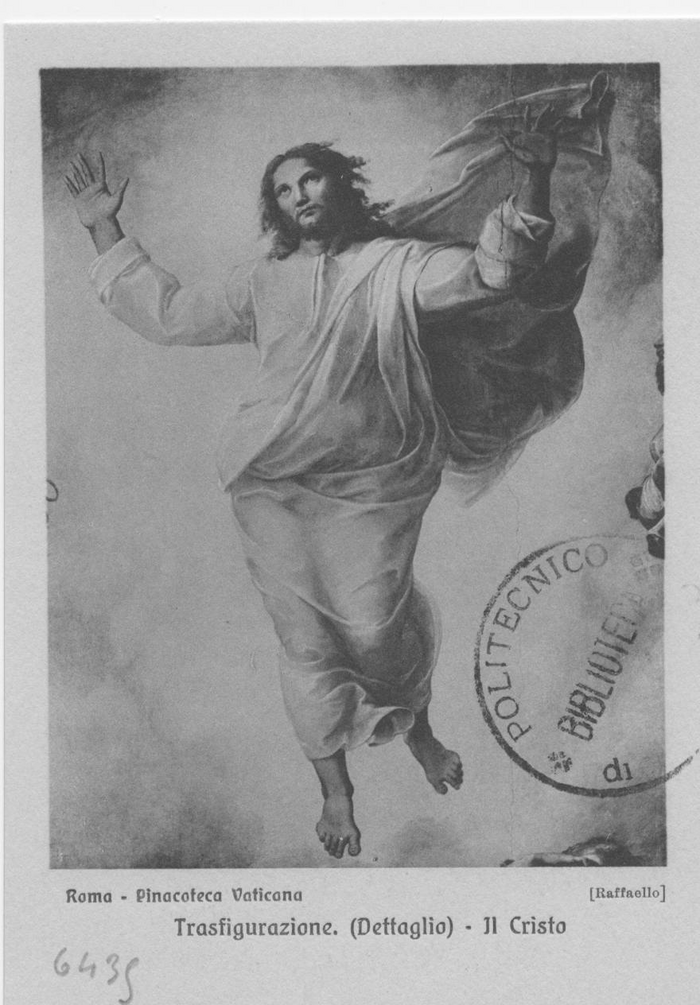 Trasfigurazione (Dettaglio) - Il Cristo (Raffaello) - (Roma - Pinacoteca Vaticano)