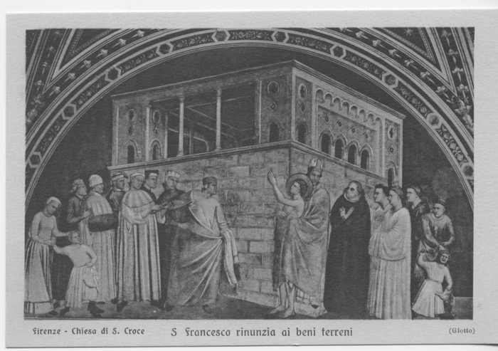 S. Francesco rinunzia ai beni terreni (Giotto) (Firenze - Chiesa di S. Croce)