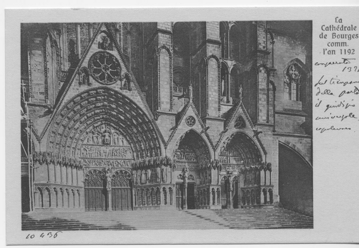 La Cathédrale de Bourges comm. l'an 1192