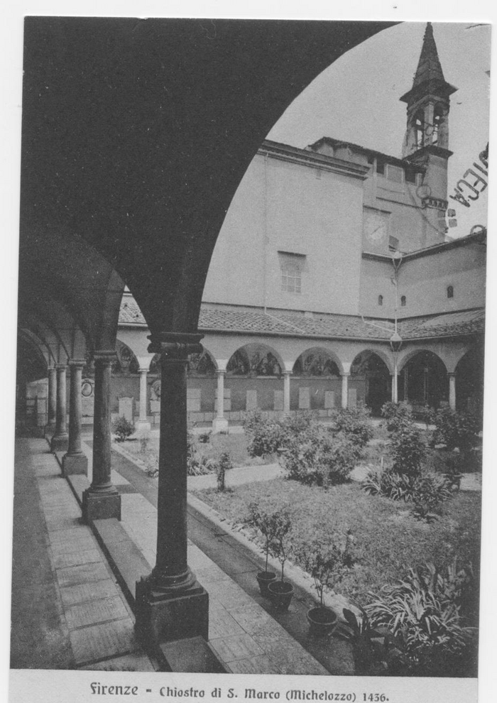 Firenze - Chiostro di S. Marco (Michelozzo)