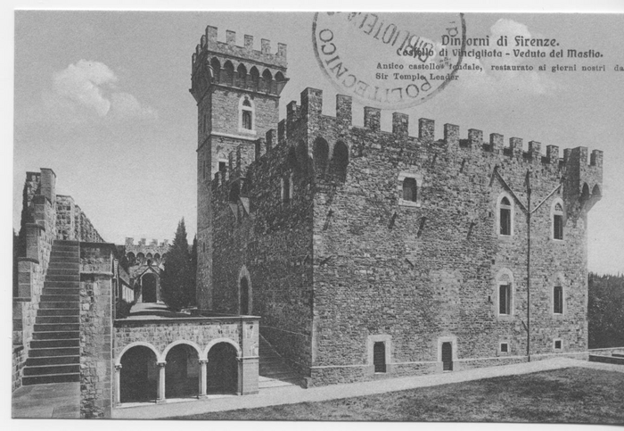 Castello di Vincigliata: veduta del mastio - Firenze - dintorni