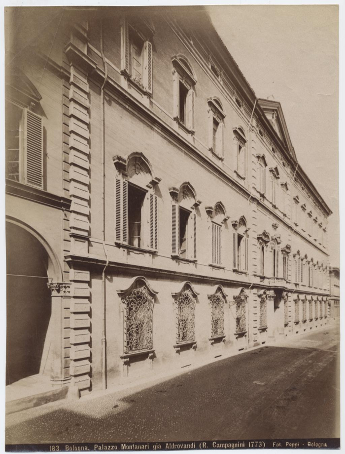 Bologna - Palazzo Montanari già Aldrovandi