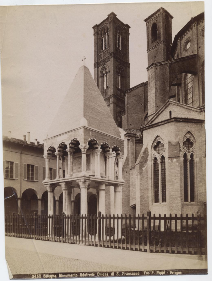 Bologna - Monumento Odofredo - Chiesa di San Francesco