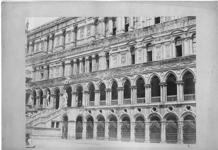 Venezia - Fianco interno del Palazzo Ducale