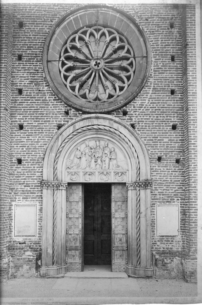 Castiglione Olona - Arcipretale - Porta maggiore