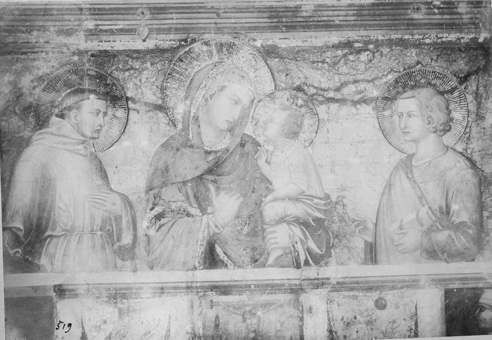 Affresco della Basilica di San Francesco di Assisi