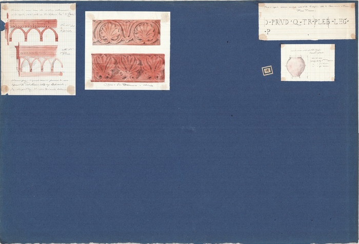 Brayda B.R., Chieri, particolari decorativi, 1885