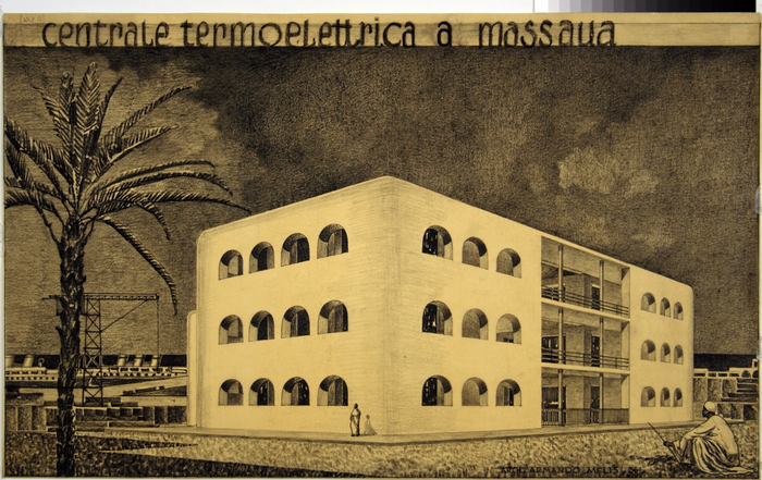 Centrale termoelettrica a Massaua, Vista