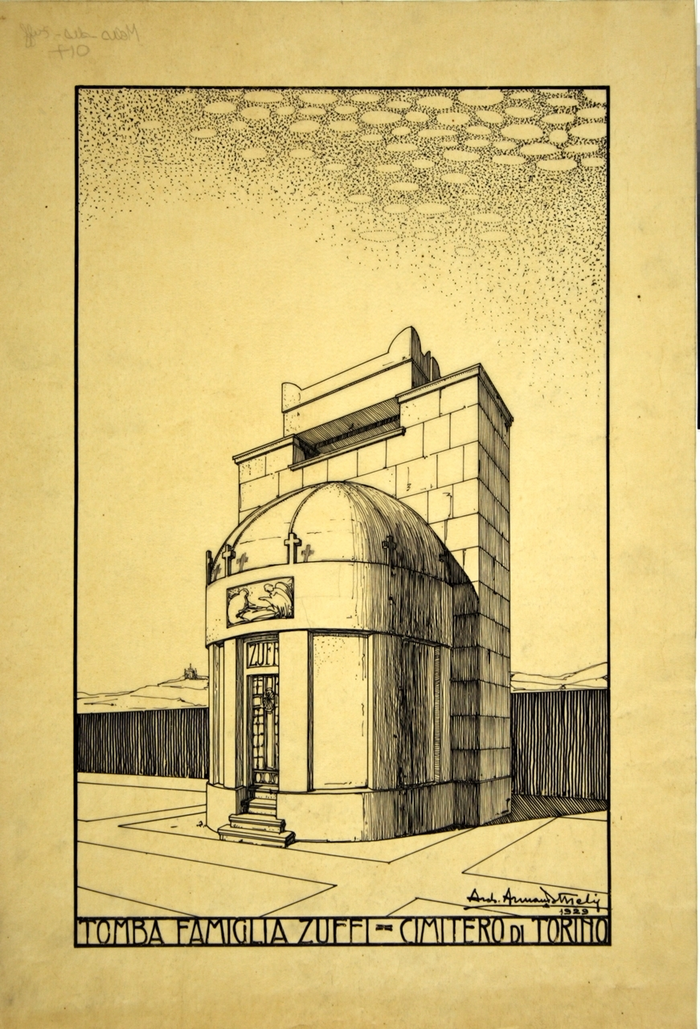 TOMBA FAMIGLIA ZUFFI - CIMITERO DI TORINO, Vista